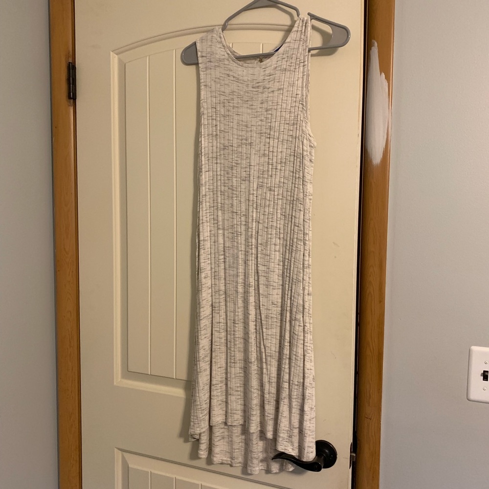 Ribbed midi dress